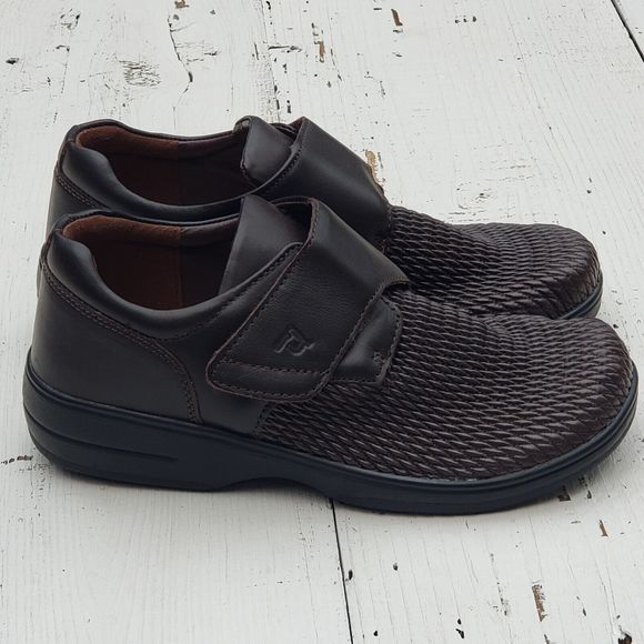 Propét | Shoes | Propet Low Strap Hook Loop Brown Removable 